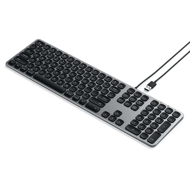 satechi aluminium wired usb keyboard